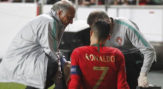 Ronaldo po zranění zůstal v klidu: Do dvou týdnů budu zpátky, znám své tělo