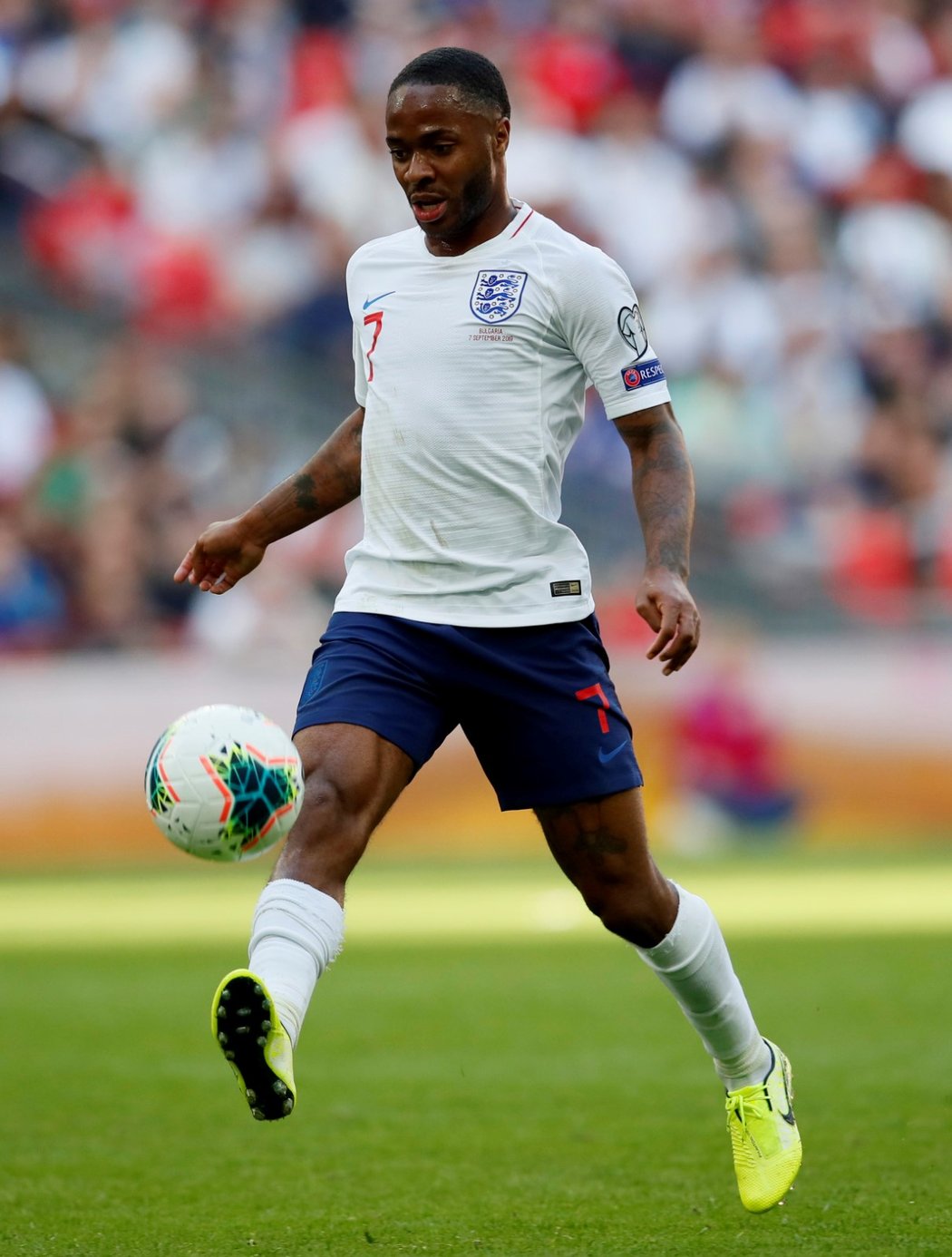 Raheem Sterling patří k největším útočným hvězdám Anglie