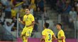 Nicolae Stanciu se raduje z gólu v dresu rumunské reprezentace