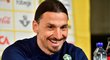 Emotivní tisková konference, Ibrahimovic se smál i brečel