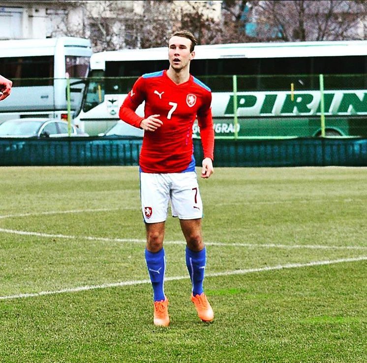 Daniel Turyna v reprezentačním dresu Daniel Turyna v reprezentačním dresu