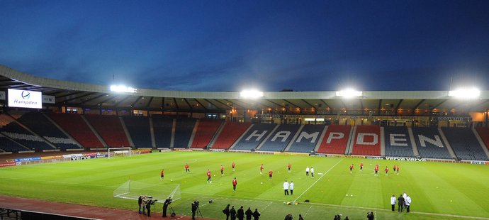 Stadion, kde se utkání hrálo