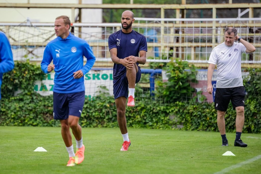 Rigino Cicilia během přípravy Slovácka