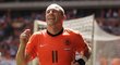 Robben je oporou holandského týmu.