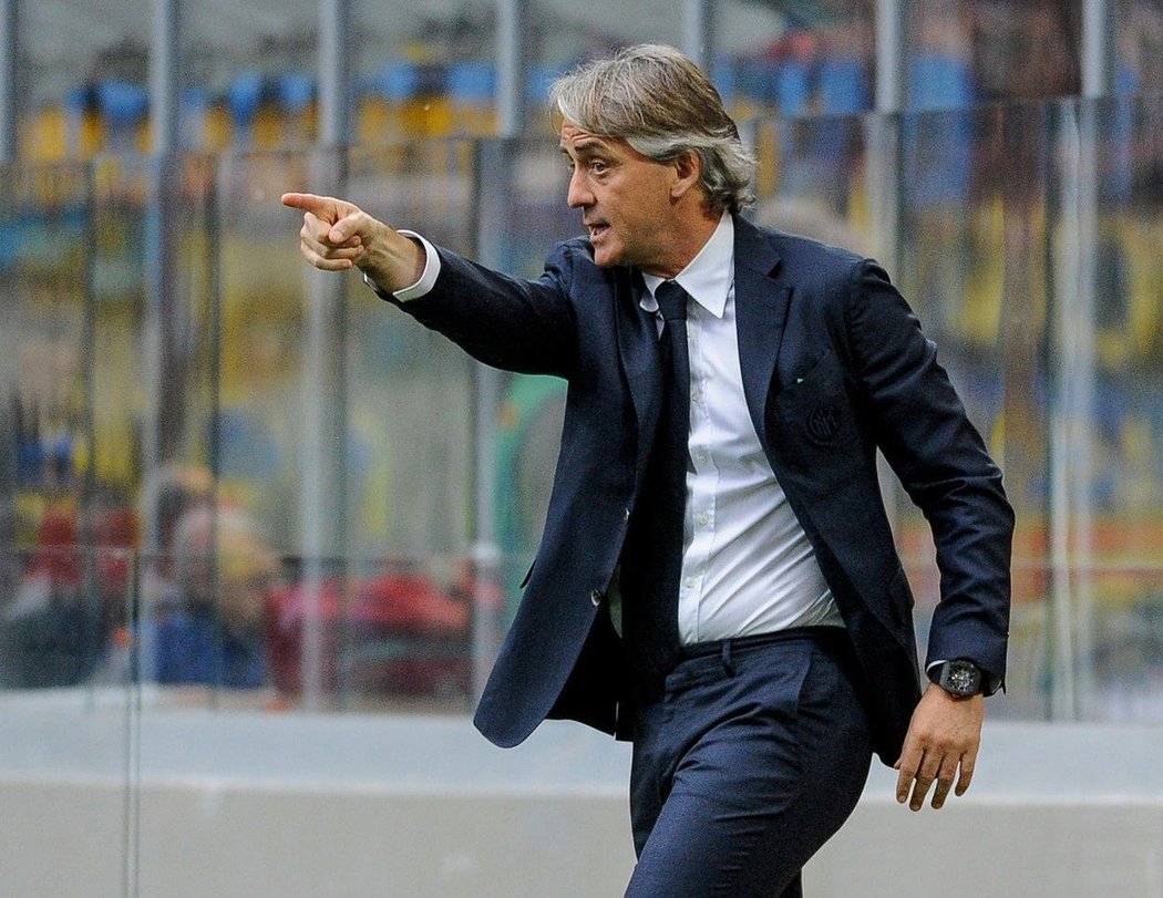 Tatím poslední trenérskou štací Roberta Manciniho byl Inter Milán.