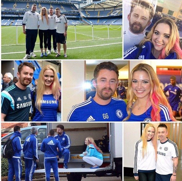 Emily Rogawská miluje fotbal a je fanatickou fanynkou Chelsea.