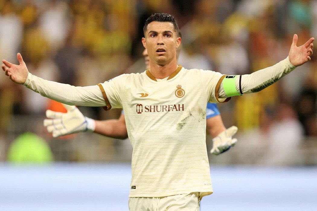 Portugalský útočník Cristiano Ronaldo v dresu saudskoarabského Al Nassr