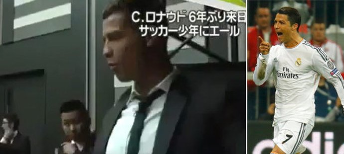 Cristiano Ronaldo neřádí jen na hřišti, na reklamní akci v Japonsku předvedl i své taneční umění