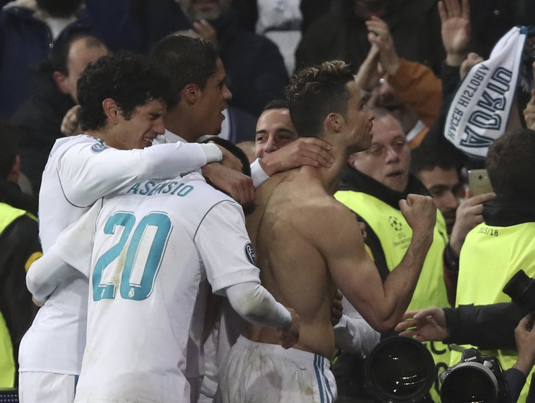 Fotbalisté Realu Madrid se na postup hodně nadřeli