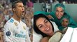 Cristiano Ronaldo má druhou dceru, poprvé se ví, kdo je mátkou
