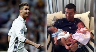 První foto Ronaldových dvojčat! Moje nové lásky, zářila hvězda Realu