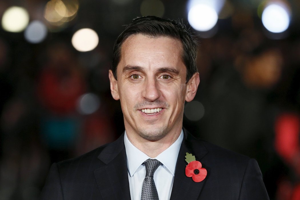 Bývalý obránce United a současný asistent trenéra anglické reprezentace Gary Neville