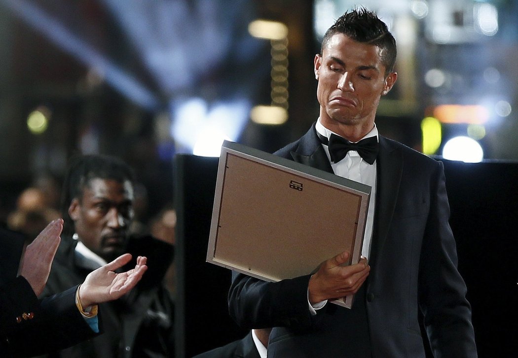 Cristiano Ronaldo a premiéra jeho nového filmu v Londýně