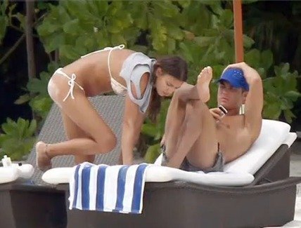 Cristiano Ronaldo na dovolené v Maledivách s přítelkyní Irinou Shayk (24)