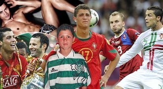 Jak se měnil Ronaldo: model, slzy, bitvy proti Čechům i mraky trofejí