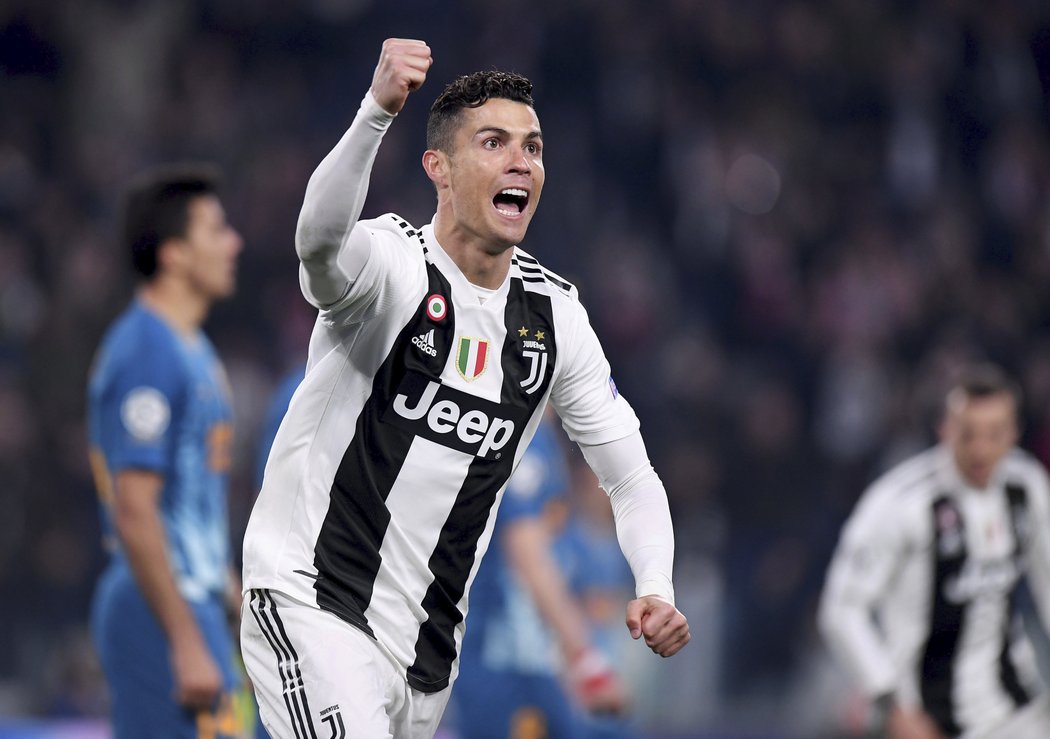 Cristiano Ronaldo dovedl Juventus k postupu přes Atlético Madrid