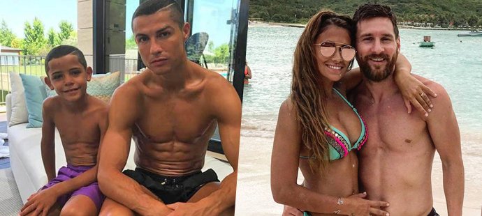 Čím létá na dovolenou Lionel Messi s manželkou Antonellou nebo Cristiano Ronaldo se synem Criastianem?