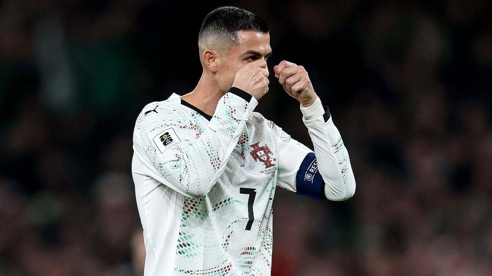 Cristiano Ronaldo byl v Irsku vyloučen