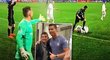 Cristiano Ronaldo se potkal s klukem, kterého probudil z komatu. V zápase s Legií ale přišla frustrace, i když šlápnutí na soupeře bylo spíš nezaviněné.