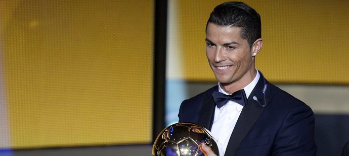 Cristiano Ronaldo je posledním držitelem Zlatého míče