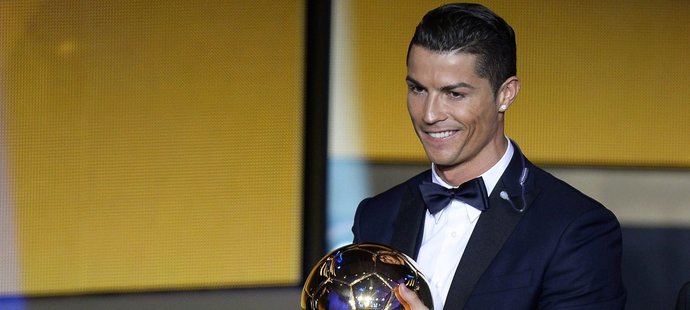 Cristiano Ronaldo, majitel Zlatého míče za rok 2014