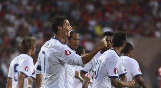 Ronaldo zase řádil, Arménii zničil v kvalifikaci hattrickem