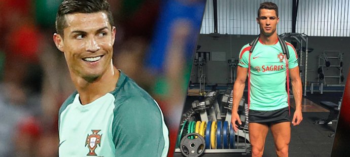 Cristiano Ronaldo před čtvrtfinále s Polskem