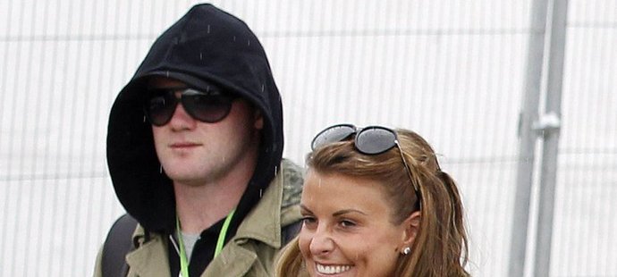 Wayne Rooney s manželkou Coleen Rooney navštívili světoznámý festival Glastonbury v Anglii