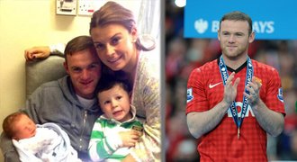 Střelec Rooney! Útočník United má druhého potomka, opět syna