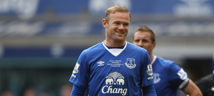 Wayne Rooney si znovu zahrál za Everton