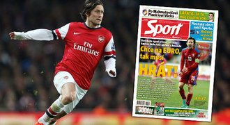 Rosického agent o situaci v Arsenalu: Sparta ještě není aktuální téma