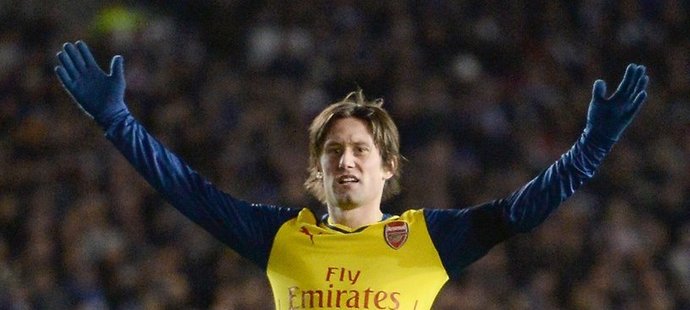 Tomáš Rosický je v Arsenalu už deset let