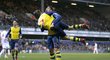 Tomáš Rosický se raduje ze vstřelené branky Arsenalu