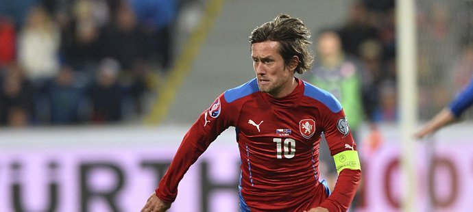 Záložník Tomáš Rosický s reprezentací na Slovensko nepojede