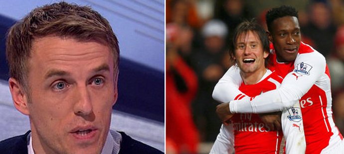 Phil Neville vtipkoval na účet Rosického a musel se omluvit