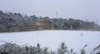 Španělské letovisko Campoamor přikryla sněhová deka