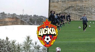 CSKA Moskva letěl do Španělska za teplem, kvůli sněhu ale trénoval v tělocvičně