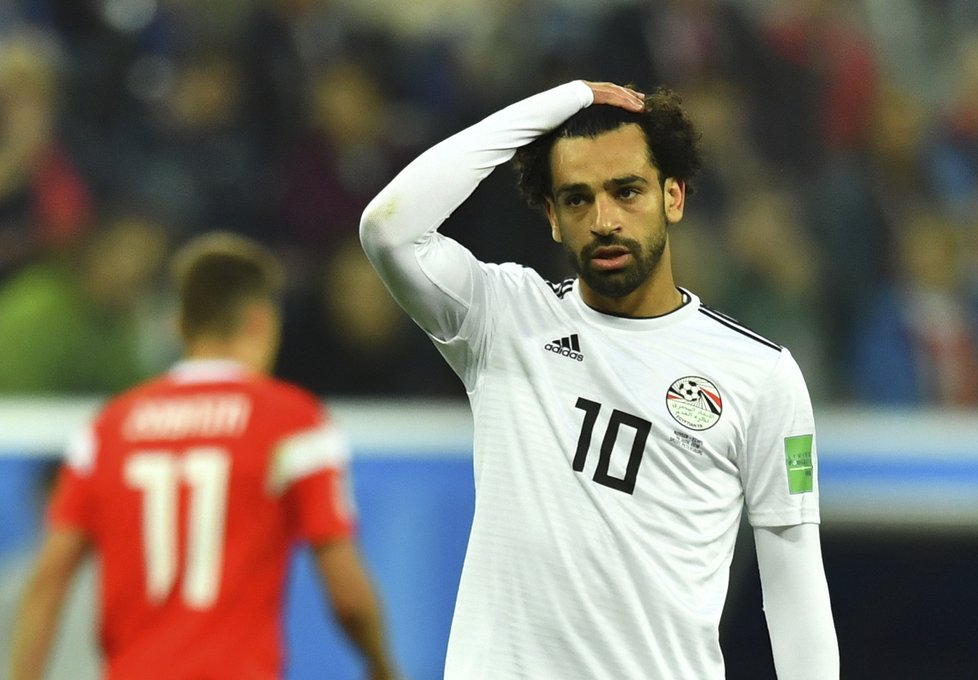 Mohamed Salah byl po utkání hodně zklamaný