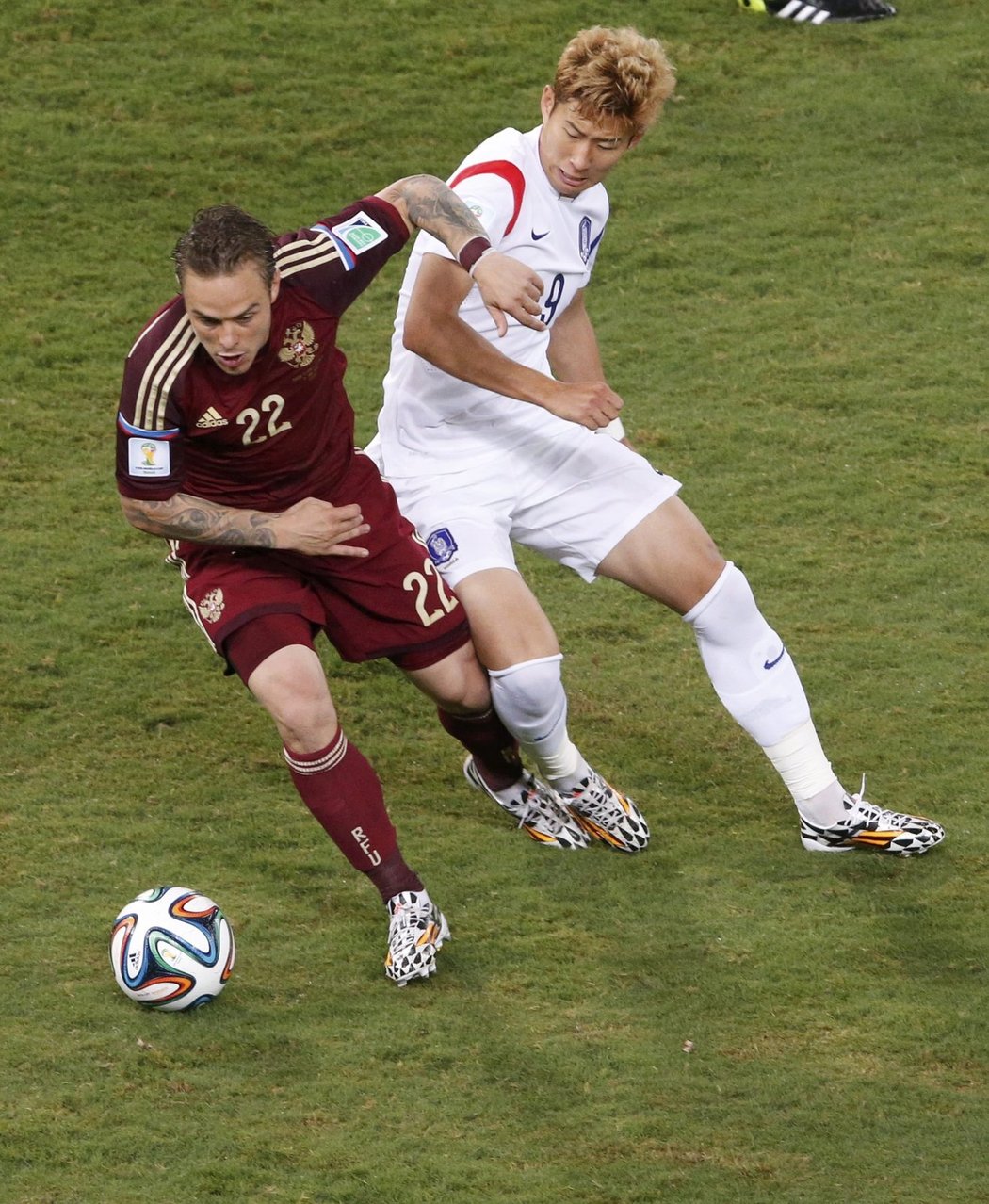 Ruský tým byl v zápase mírným favoritem.