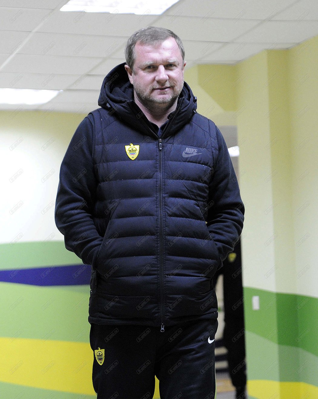 Trenér Anži Pavel Vrba před zápasem proti Zenitu