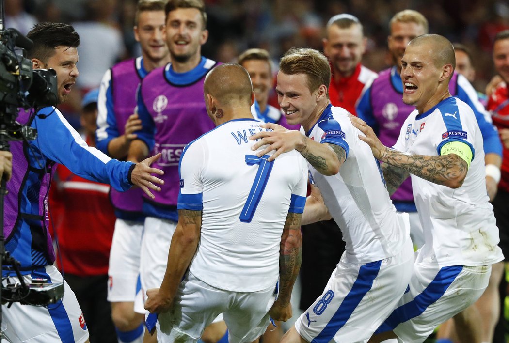 Obrovská radost slovenského týmu