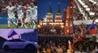 V Rusku slaví postup fotbalistů přes Španělsko
