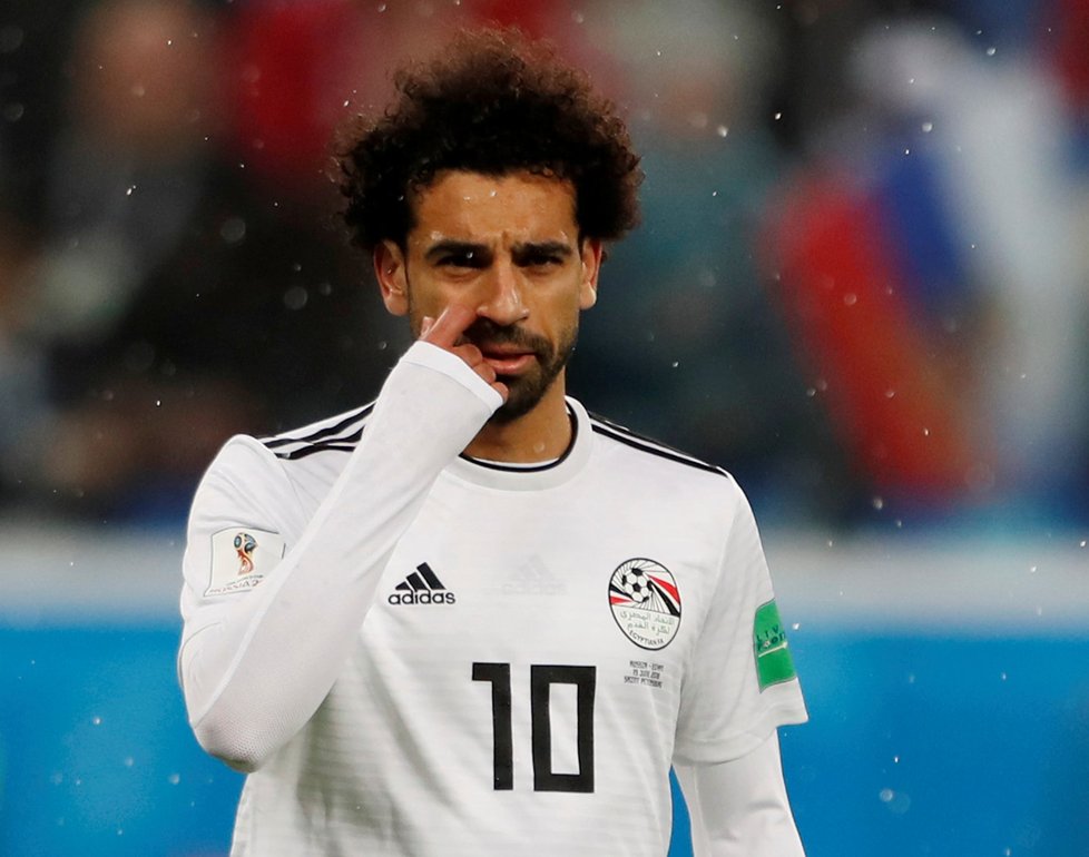 Mohamed Salah se na MS v Rusku prosadil jen z penalty proti Rusku