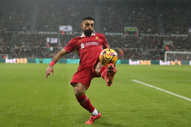 Mohamed Salah v dresu Liveroolu Mohamed Salah v dresu Liveroolu