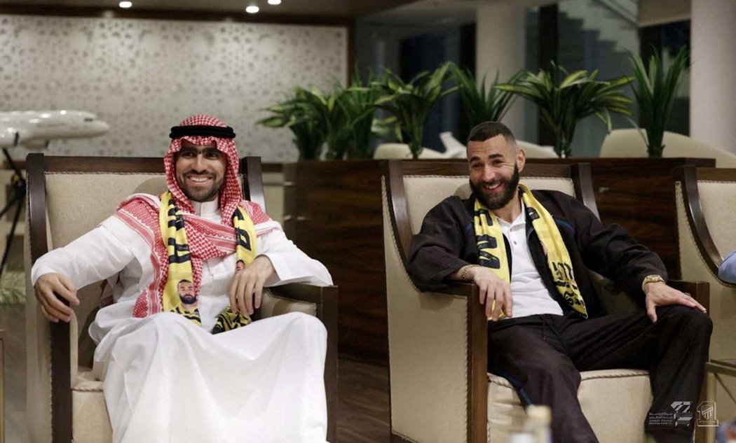 Karim Benzema bude působit v Saúdské Arábii