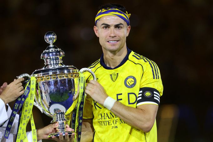 Ronaldo se dočkal, má další trofej. Poprvé s Al-Nassrem vyhrál saúdskou ligu Ronaldo se dočkal, má další trofej. Poprvé s Al-Nassrem vyhrál saúdskou ligu