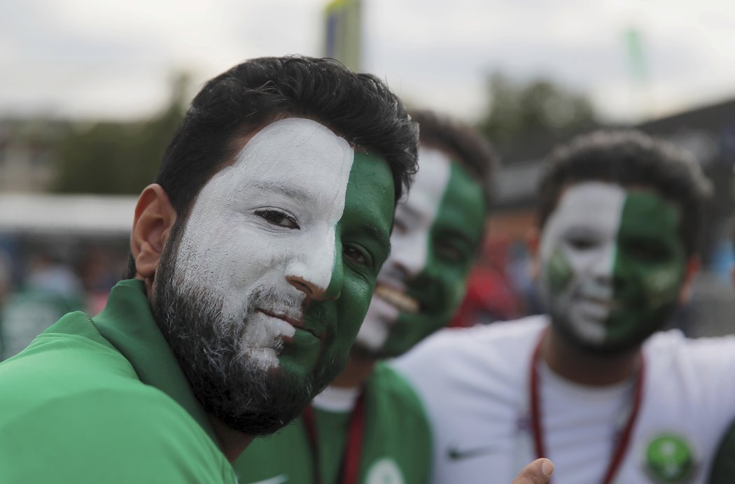 Fanoušci Saudské Arábie svému týmu na mistrovství světa věří