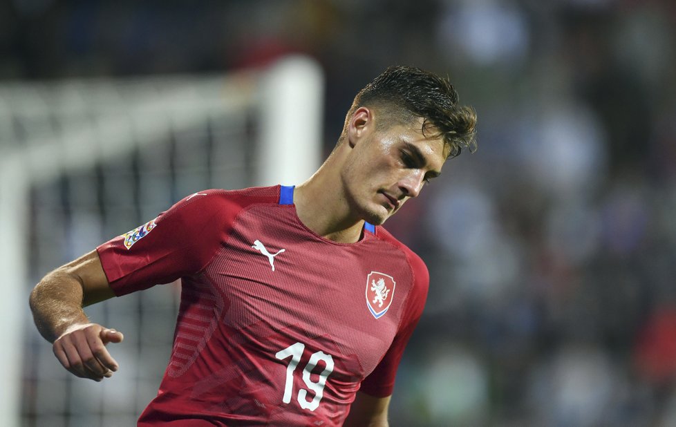 Patrik Schick v reprezentačním dresu