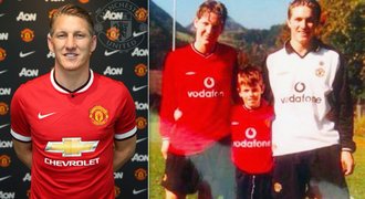 Schweinsteiger nosil dres United už jako mladý. Kdo byl jeho vzor?