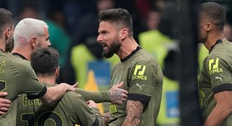 AC Milán konečně zabral. Sérii sedmi zápasů bez výhry ukončil Giroud
